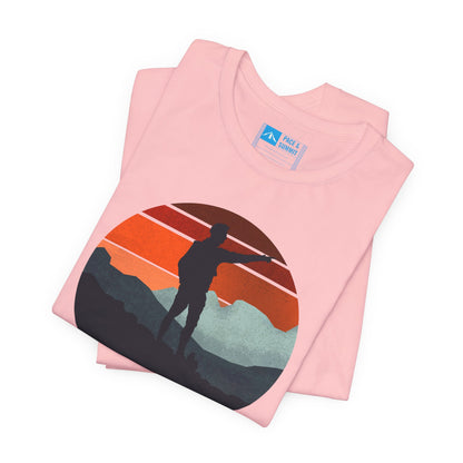 Pink | 'Break On Through' Vintage Peak Streetwear Tee