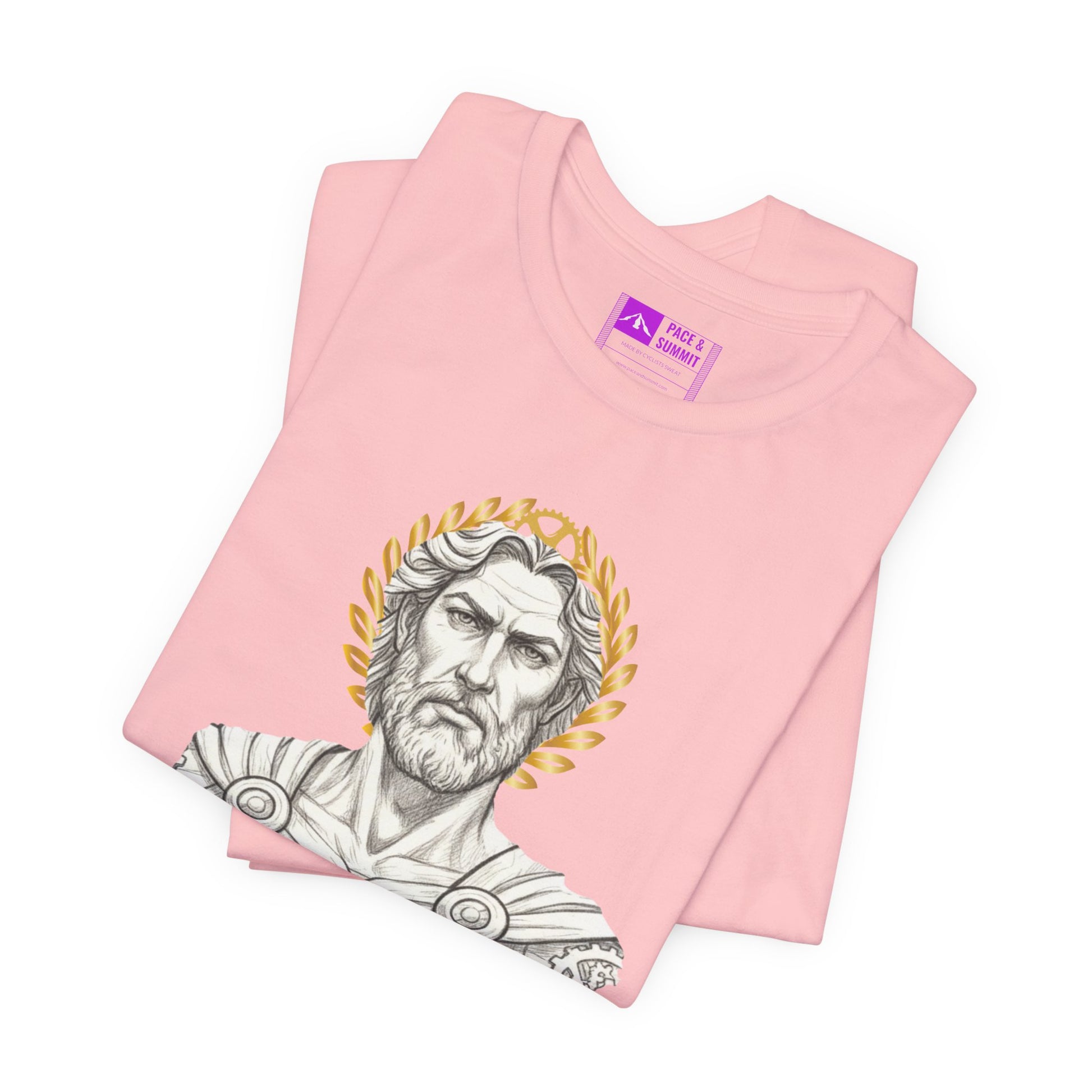 Pink | 'Pedalus Roman Warrior' Vintage Gladiator Graphic Tee