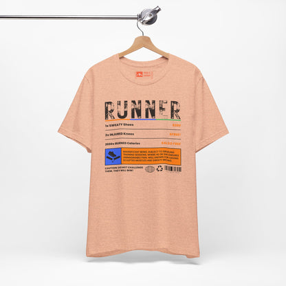 Heather Peach | 'A Price To Pay' Ironic Running Fashion Tee