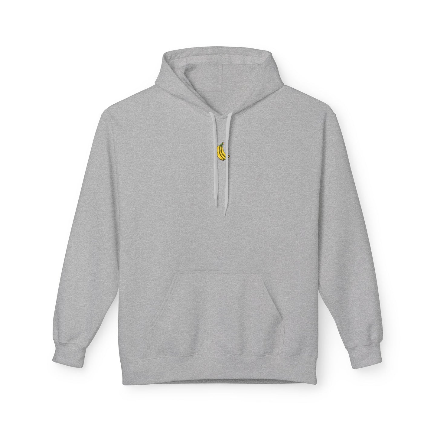 Silver | 'Runner's Best Friend' Banana Graphic Hoodie
