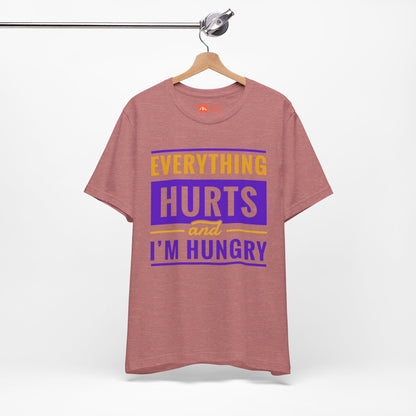 Rose Gold | 'Everything Hurts' Ironic Statement Fashion Tee