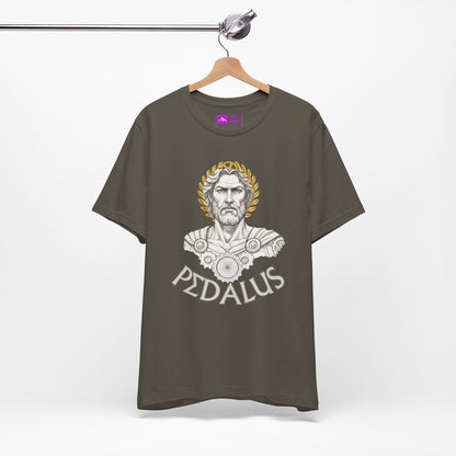 Military Green | 'Pedalus Roman Warrior' Vintage Gladiator Graphic Tee