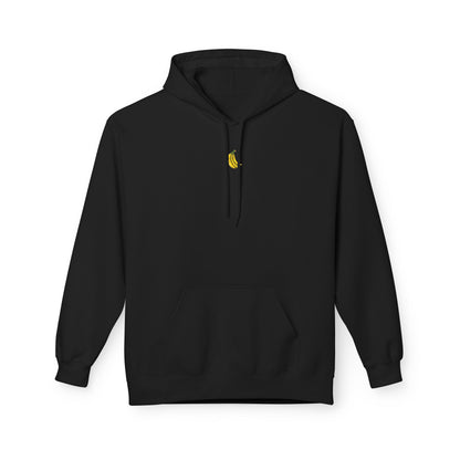 Black | 'Runner's Best Friend' Banana Graphic Hoodie