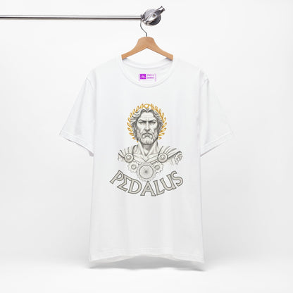 White | 'Pedalus Roman Warrior' Vintage Gladiator Graphic Tee