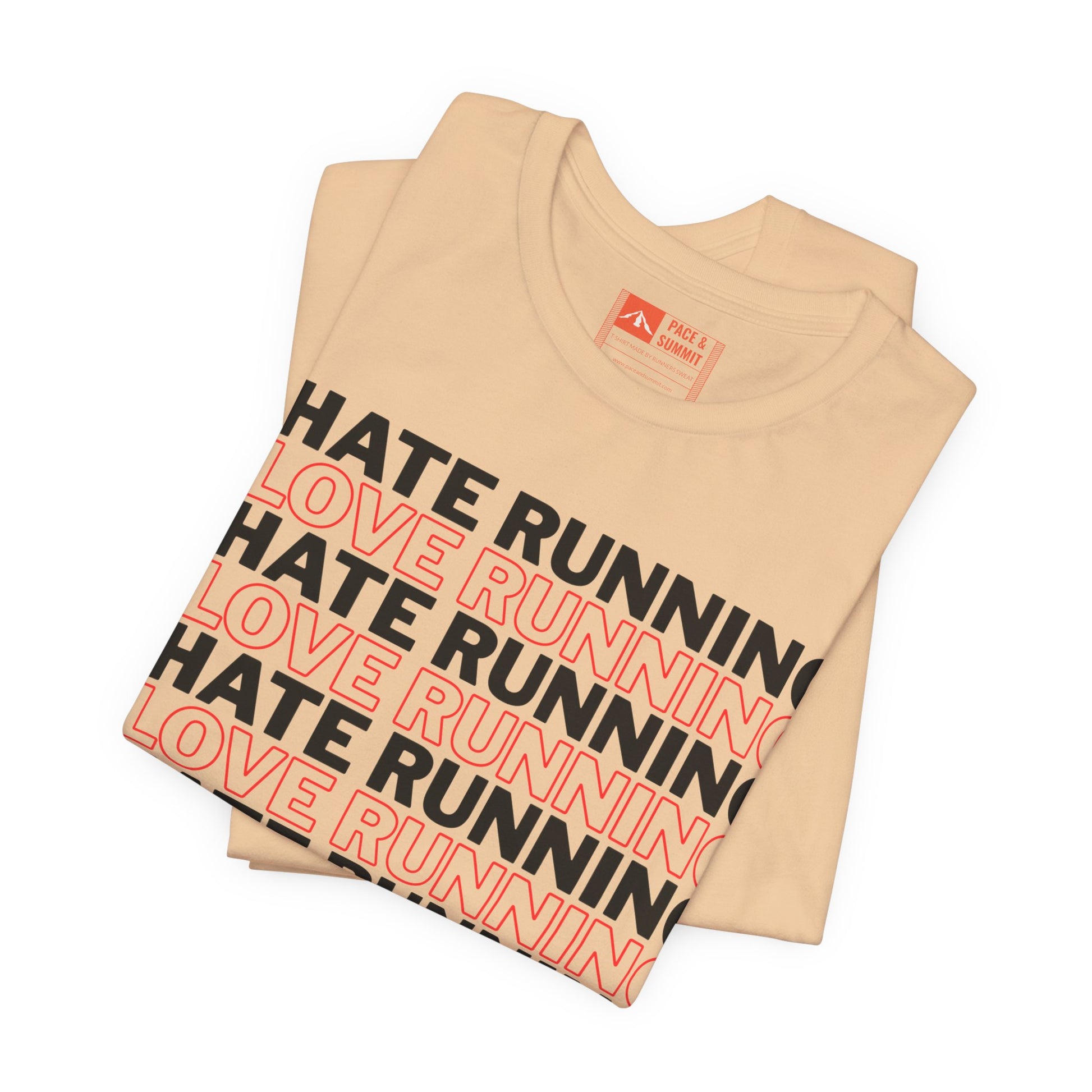 Sand | 'I Hate Running / I Love Running' Humor Graphic Tee