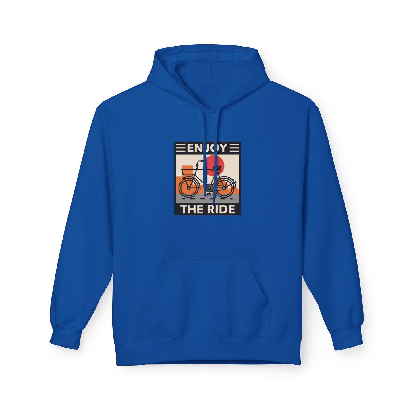 Royal | Enjoy The Ride' Retro Cycling Culture Hoodie