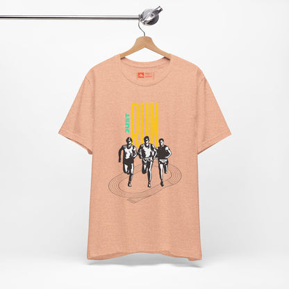 'Just Run' Retro Runners Track Graphic Tee