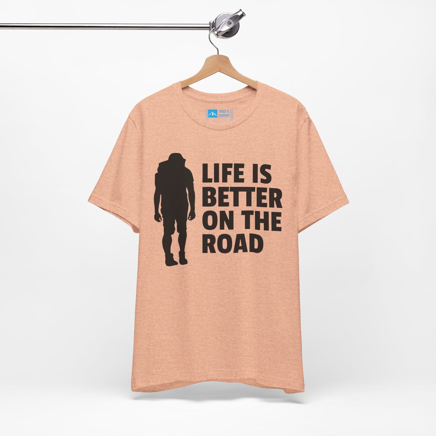 Heather Peach | 'Life Is Better On The Road' Adventure Travel Graphic Tee