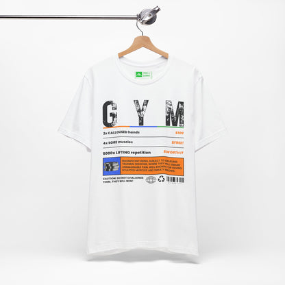 White | 'A Price To Pay' Gym Culture Aesthetic Fashion Tee