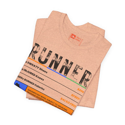 Heather Peach | 'A Price To Pay' Ironic Running Fashion Tee