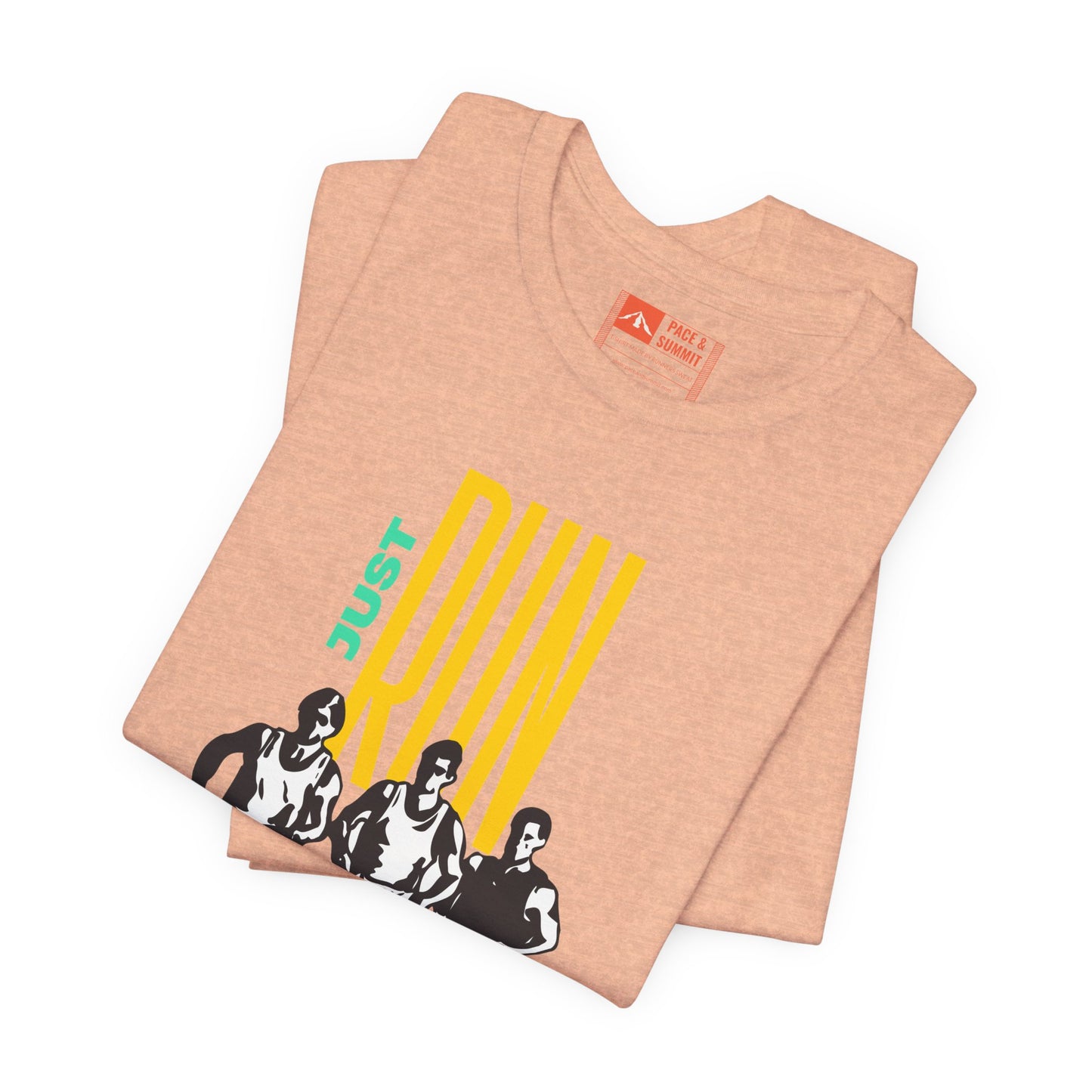 'Just Run' Retro Runners Track Graphic Tee