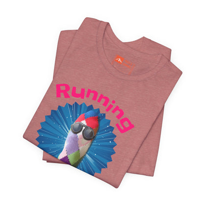 Rose Gold | 'Running Sucks' Funny Anti-Running Graphic Tee