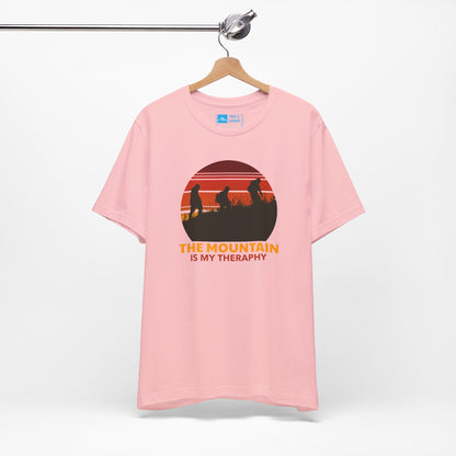 Pink | 'The Mountain Is My Therapy' Hiking Tee