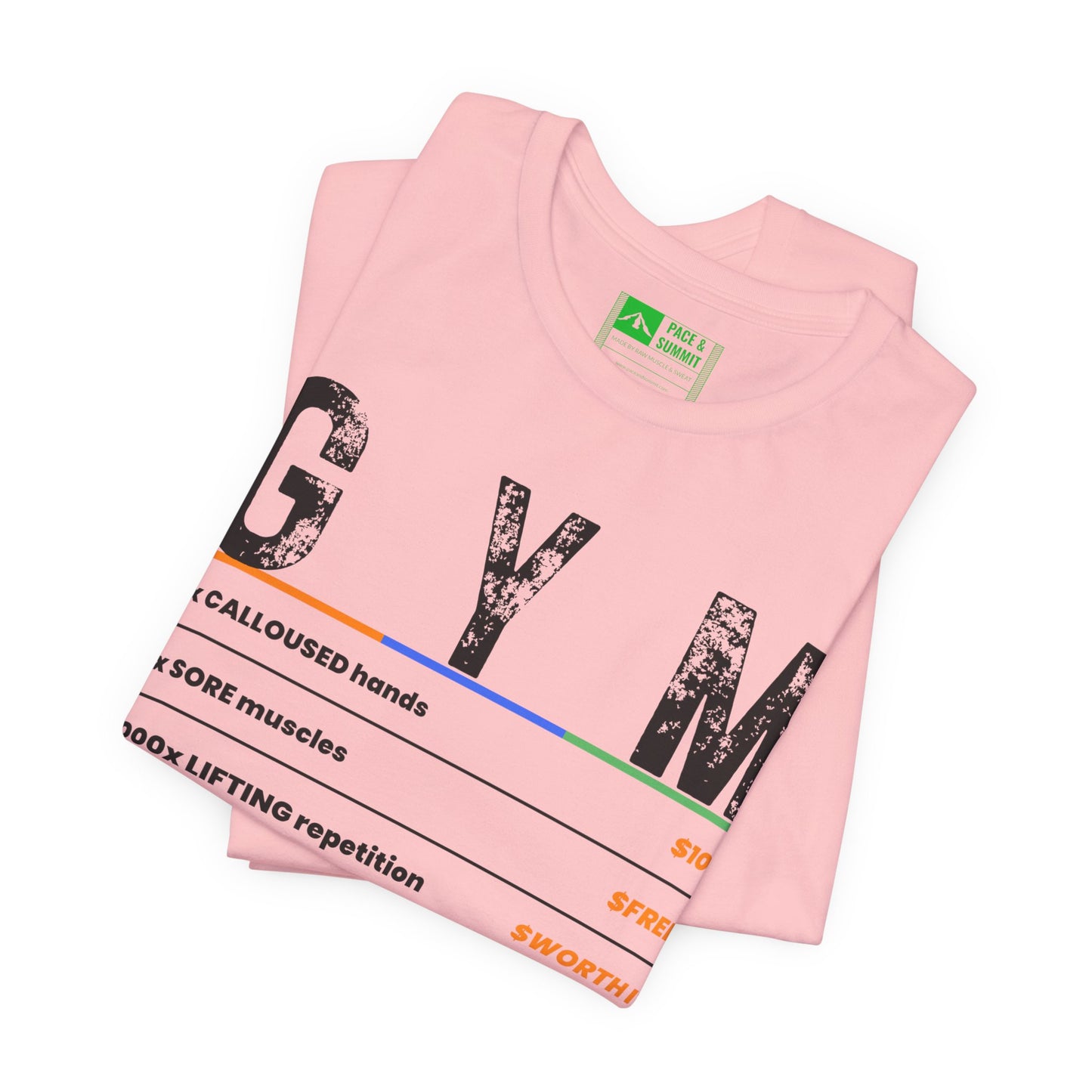 Pink | 'A Price To Pay' Gym Culture Aesthetic Fashion Tee
