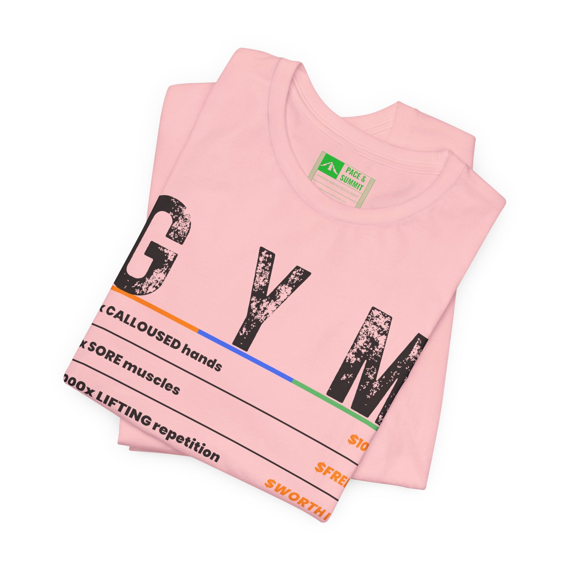 Pink | 'A Price To Pay' Gym Culture Aesthetic Fashion Tee